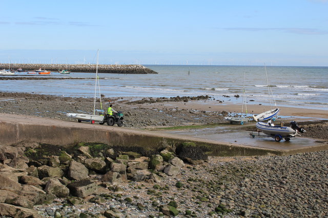 Slipway used for dinghy launch © Richard Hoare :: Geograph Britain and ...