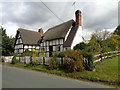 Two thatched houses, Crowle, Worcestershire