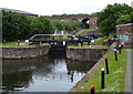 Stanley Bottom Lock No 4 on the Leeds and Liverpool Canal