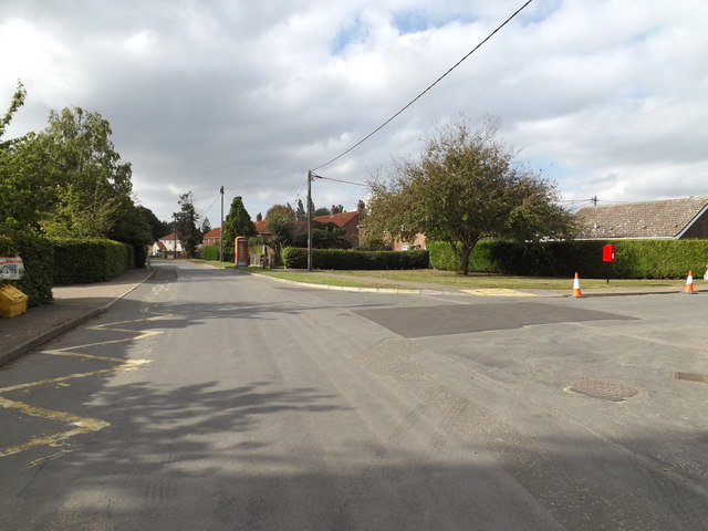 Church Road, Aslacton © Geographer :: Geograph Britain And Ireland