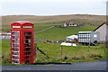 Phone box at Wester Skeld