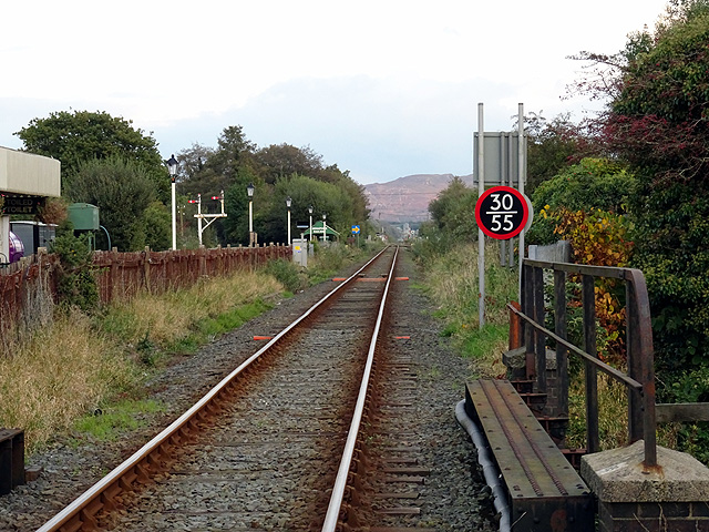 The line from Porthmadog to Minffordd and beyond