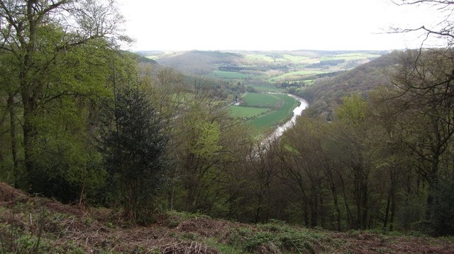 A view down the Wye