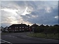 Island Road at the junction with The Sycamores