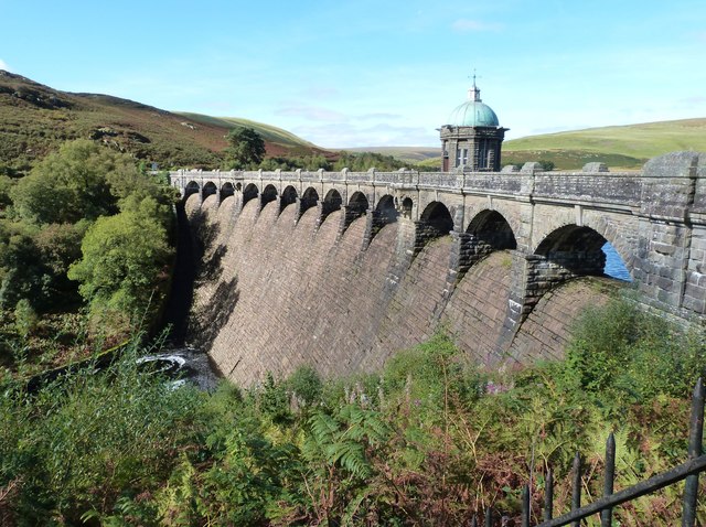 The Craig Goch Dam in the Elan Valley,... © Derek Voller :: Geograph ...