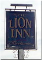 Sign for the Lion Inn, Theberton