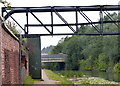 Pipebridge across the Leeds and Liverpool Canal, Bootle