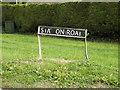 TM1589 : Station Road sign by Geographer