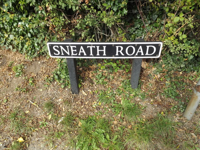 Sneath Road sign
