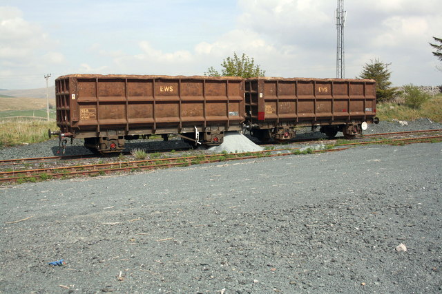Defective wagons in Ribblehead Quarry