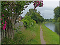 Towpath along the Leeds and Liverpool Canal