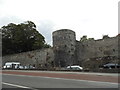 Canterbury City Wall on Broad Street