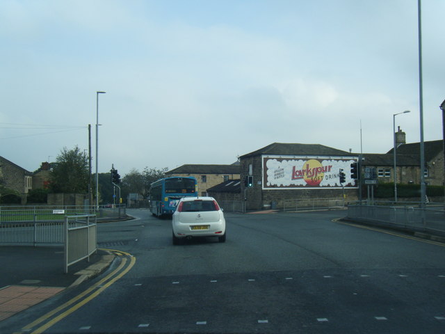 A58 at Drighlington crossroads