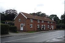 TM3968 : Cottages on Main Road (A12), Yoxford by JThomas