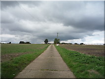 TM3968 : Track to Grove Farm, Yoxford by JThomas