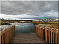 Lake on the University of the Highlands and Islands, Inverness College campus