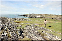 SH2576 : The Anglesey Coastal Path on Holy Island by Jeff Buck