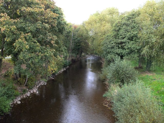 River Elwy at The Roe, St Asaph