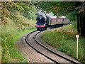 SD7914 : Flying Scotsman Approaching Summerseat by David Dixon