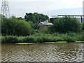 Pipeline building, east bank, Weaver Navigation