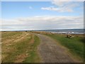 NZ4161 : Coastal footpath, Whitburn by Graham Robson