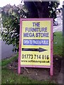 The Furniture Mega Store Sign