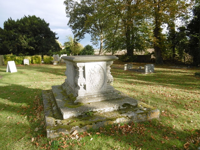 The Comport tomb in St James' Churchyard, Cooling