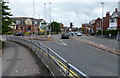 A570 road junction in Ormskirk