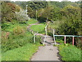 Footbridge over Meanwood Beck, Leeds