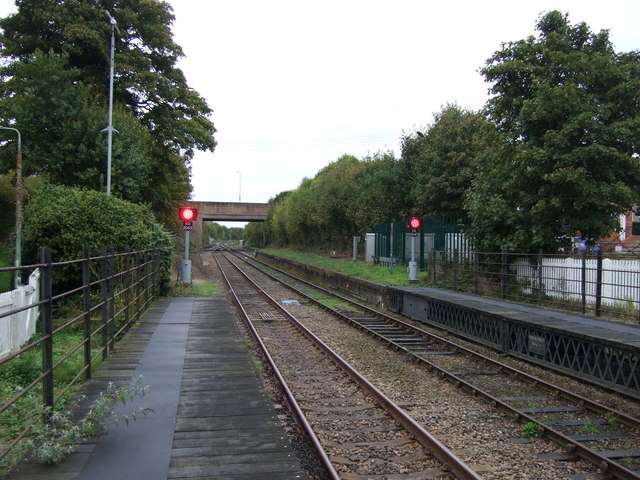 Railway towards Lowestoft © JThomas :: Geograph Britain and Ireland