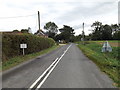 TM1689 : High Green at Moulton Level Crossing by Geographer