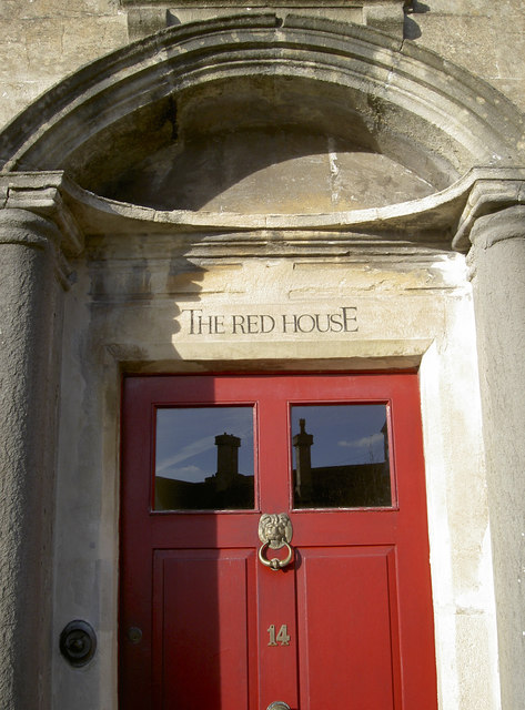 The red door at the Red House