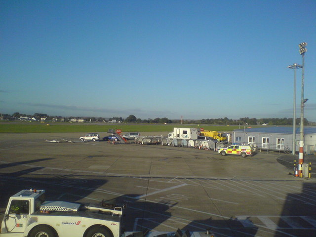 View across Leeds Bradford Airport © Schlosser67 :: Geograph Britain ...