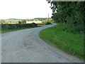 Bend on the track from Kitesnest Farm