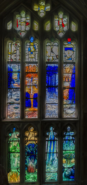 Finzi window, Gloucester Cathedral