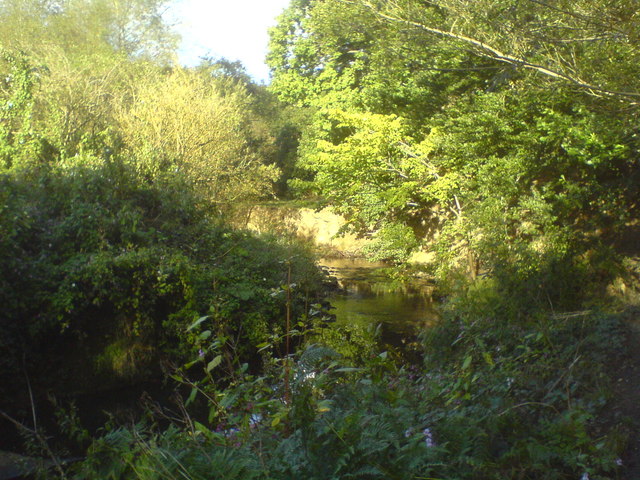 Farnley Beck, downstream