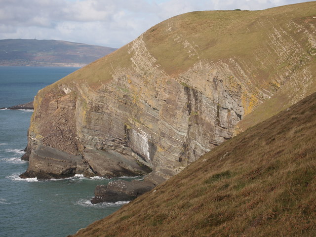 Sea Cliffs Near Trwyn Cilan