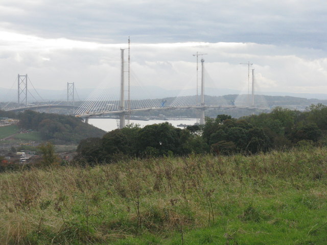 Forth Bridges from Lothian View