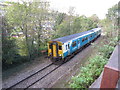 Railway line in Troedyrhiw