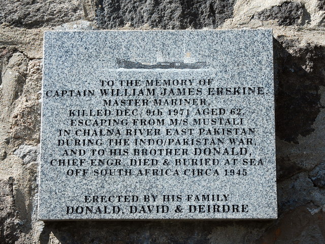 Memorial to a sailor