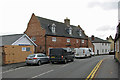 Sutton: steep gables on the High Street