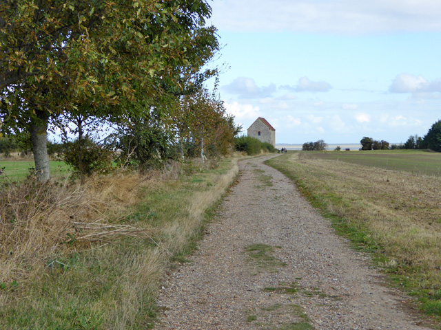 The Roman road to Othona