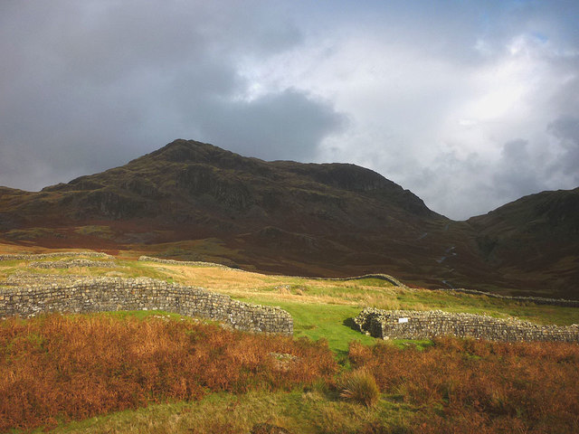 The south west gate of Hardknott Roman fort