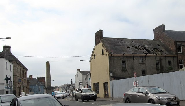 Derelict building in Mill Street