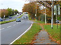 A50 Leicester Road in Markfield