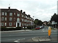 The North Circular Road at the junction of Tillingbourne Gardens