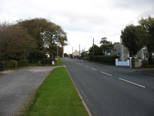 The A596 in Crosby