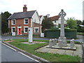 War Memorial and pump, Fressingfield 