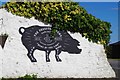 The Foresters Arms (4) - sign, Brafferton Lane, Coatham Mundeville, near Darlington