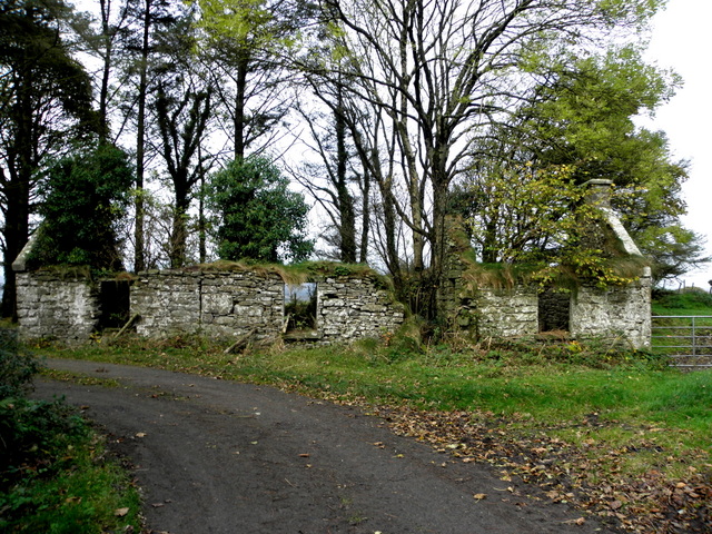 Ruined farmhouse, Claraghmore